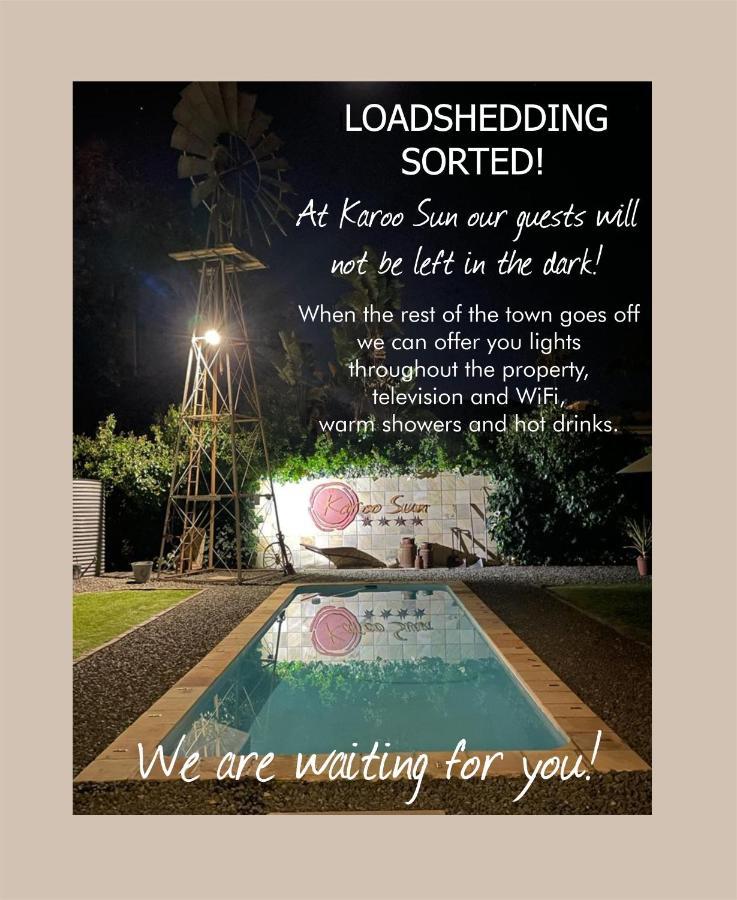 אאודטסהורן Karoo Sun Boutique Guest House מראה חיצוני תמונה