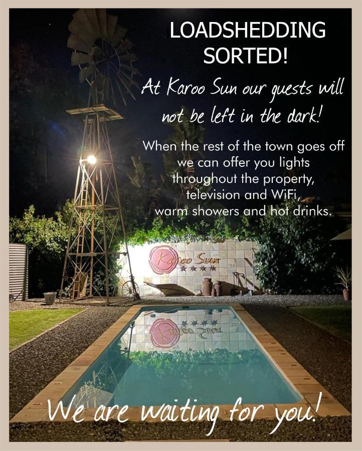 אאודטסהורן Karoo Sun Boutique Guest House מראה חיצוני תמונה