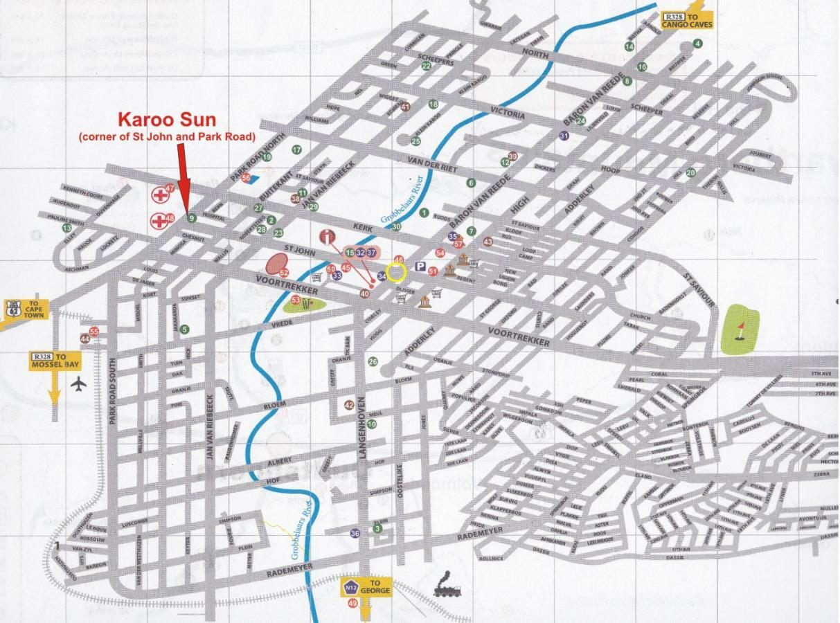 אאודטסהורן Karoo Sun Boutique Guest House מראה חיצוני תמונה